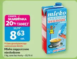 Auchan Mleko zagęszczone niesłodzone Gostyń oferta