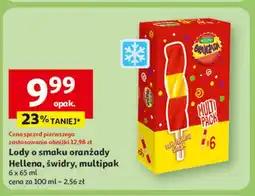 Auchan Lód świderek Hellena Oranżada oferta