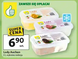 Auchan Lody o smaku waniliowym i mango Podniesiony Kciuk oferta