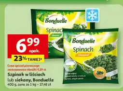 Auchan Szpinak w liściach Bonduelle oferta