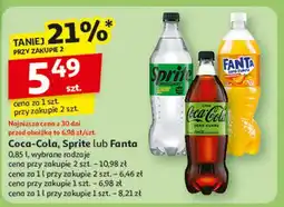 Auchan Napój Coca-Cola Lime Zero oferta