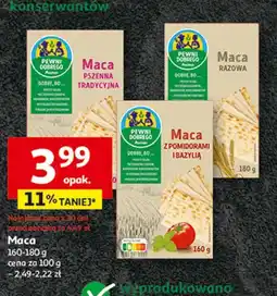 Auchan Maca z pomidorami i bazylią Auchan Pewni Dobrego oferta