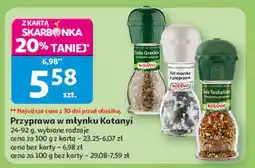 Auchan Sól morska z pieprzem Kotanyi oferta