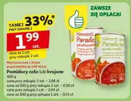 Auchan Pomidory krojone Podniesiony Kciuk oferta