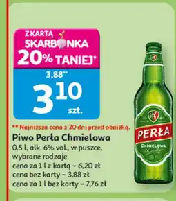 Auchan Piwo Perła Chmielowa oferta