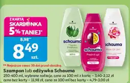 Auchan Szampon do włosów z ekstraktem marakui Schauma Fresh It Up oferta