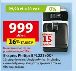 Auchan Ekspres ciśnieniowy ep1223/00 Philips oferta