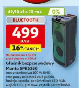 Auchan Głośnik spk5350 Manta oferta