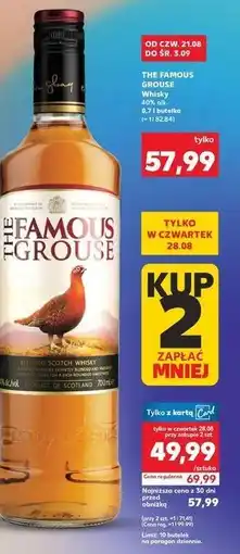 Kaufland Whisky The Famous Grouse oferta