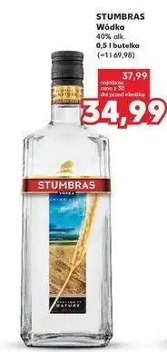 Kaufland Wódka Stumbras Centenary oferta