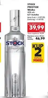 Kaufland Wódka Stock Prestige oferta
