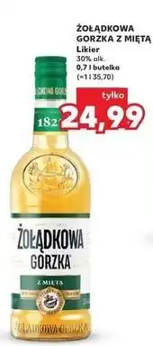 Kaufland Wódka Żołądkowa Gorzka Z Miętą oferta