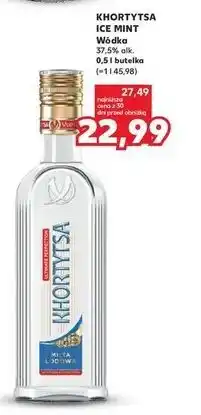 Kaufland Wódka Khortytsa Ice oferta