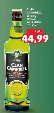 Kaufland Whisky Clan Campbell oferta