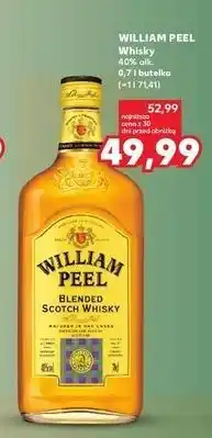 Kaufland Whisky William Peel Finest Scotch oferta