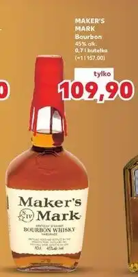 Kaufland Bourbon Maker's Mark oferta