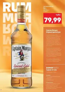 Kaufland Rum Captain Morgan Spiced Gold oferta