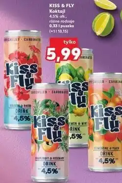 Kaufland Drink hibiscus Kiss And Fly oferta