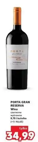 Kaufland Wino wytrawne Porta Reserva Carmenere oferta