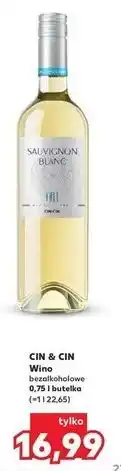 Kaufland Wino Cin&Cin Sauvignon Blanc Free oferta