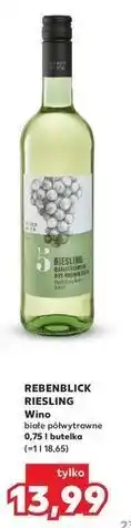 Kaufland Wino Rebenblick Riesling oferta