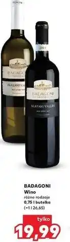 Kaufland Wino Badagoni Alazani Valley oferta