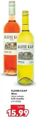 Kaufland Wino Kleine Kaap oferta