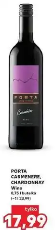 Kaufland Wino Porta Chardonnay oferta