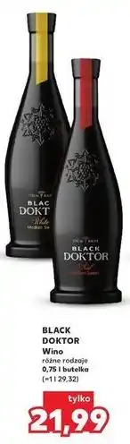 Kaufland Wino Black Doktor oferta