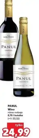 Kaufland Wino Panul Carmenere oferta