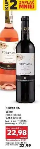 Kaufland Wino Portada Lisboa Medium Sweet oferta