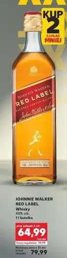 Kaufland Whisky Johnnie Walker Red Label oferta