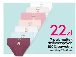 Pepco Majtki dziewczęce 92-140 cm oferta