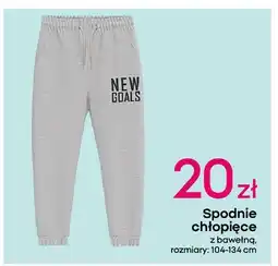 Pepco Spodnie chłopięce dresowe 104-134 cm oferta