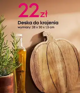 Pepco Deska do krojenia dynia 28 x 30 cm oferta