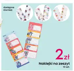Pepco Naklejki na zeszyt oferta