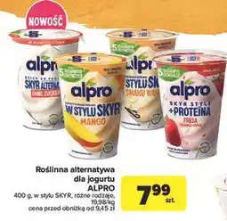 Carrefour Jogurt sojowy truskawkowy Alpro Skyr Style oferta