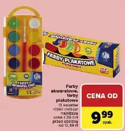 Carrefour Market Farby akwarelowe Astra oferta