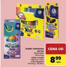 Carrefour Market Kredki pastelowe dwustronne Astra oferta