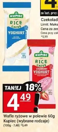 Hitpol Wafle ryżowe w polewie Kupiec oferta