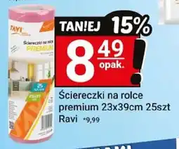 Hitpol Ściereczki na rolce premium 23x39cm 25szt Ravi oferta
