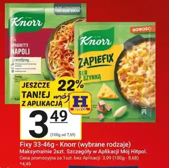 Hitpol Fixy - Knorr oferta
