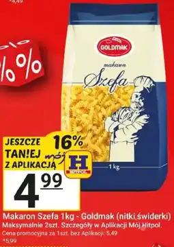 Hitpol Makaron Szefa - Goldmak oferta