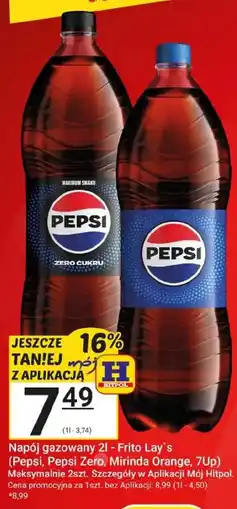Hitpol Napój gazowany - Frito Lay`s oferta