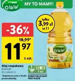 Intermarche Olej rzepakowy oferta