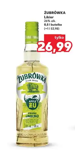 Kaufland Likier Żubrówka oferta