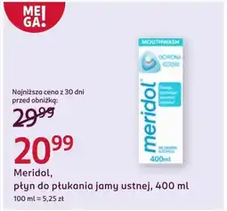 Rossmann Płyn do płukania jamy ustnej Meridol oferta