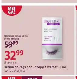 Rossmann Serum do rzęs Biotebal oferta