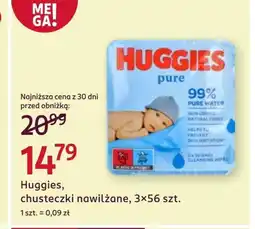 Rossmann Chusteczki nawilżane Huggies oferta