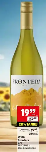 Delikatesy Centrum Wino półwytrawne Frontera oferta
